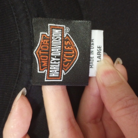 Vintage Harley-Davidson Large Daytona Bike Week 2008 Black Motorcycle Shirt - Picture 5 of 6